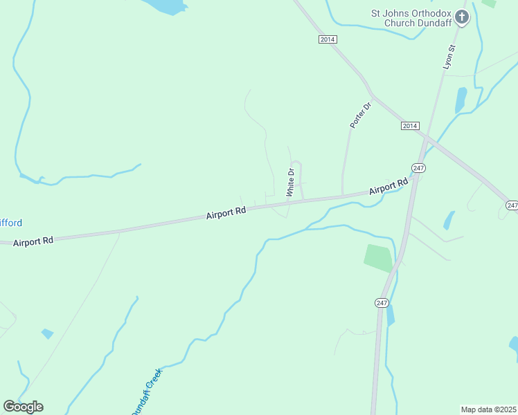 map of restaurants, bars, coffee shops, grocery stores, and more near 2037 Airport Road in Susquehanna County