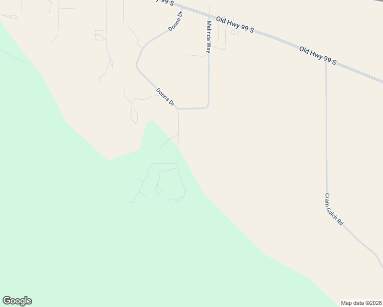 map of restaurants, bars, coffee shops, grocery stores, and more near 7038 Donna Drive in Yreka