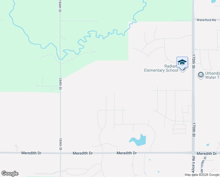 map of restaurants, bars, coffee shops, grocery stores, and more near 4787 184th Street in Waukee