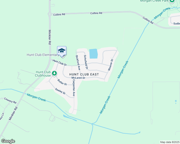 map of restaurants, bars, coffee shops, grocery stores, and more near 4340 Schofield Drive in Oswego
