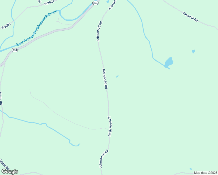 map of restaurants, bars, coffee shops, grocery stores, and more near Johnson Road in Lenoxville