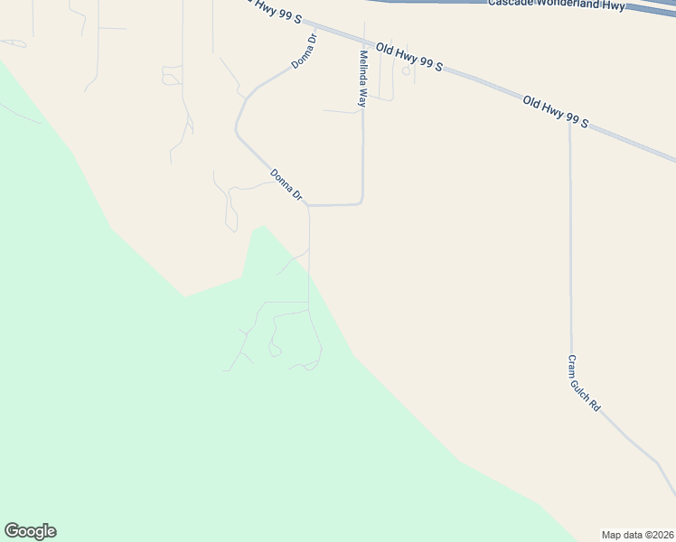 map of restaurants, bars, coffee shops, grocery stores, and more near 7038 Donna Drive in Yreka