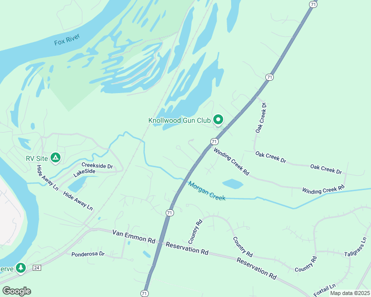 map of restaurants, bars, coffee shops, grocery stores, and more near 7609 River Oaks Drive in Yorkville