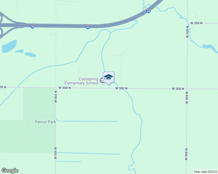 map of restaurants, bars, coffee shops, grocery stores, and more near 9121 West 300 North in Michigan City
