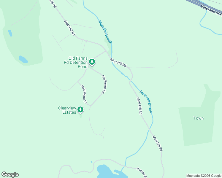 map of restaurants, bars, coffee shops, grocery stores, and more near 84 Old Farms Road in Glastonbury
