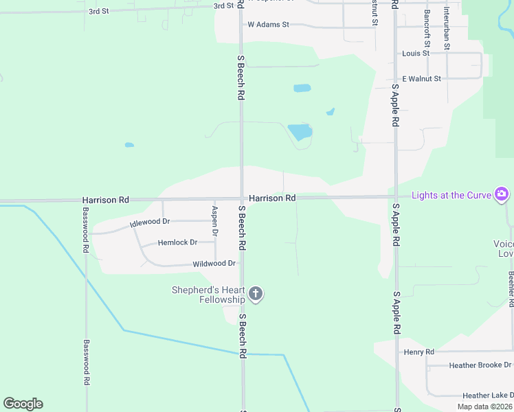 map of restaurants, bars, coffee shops, grocery stores, and more near 10828-10998 Harrison Rd in Osceola
