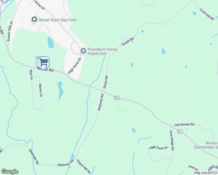 map of restaurants, bars, coffee shops, grocery stores, and more near 237 Smith Road in Poughkeepsie