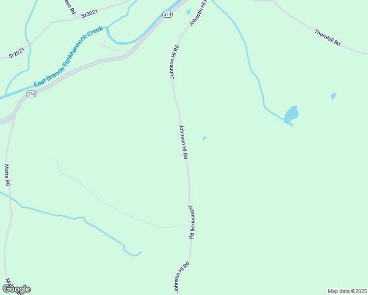 map of restaurants, bars, coffee shops, grocery stores, and more near Johnson Hill Road in Susquehanna County