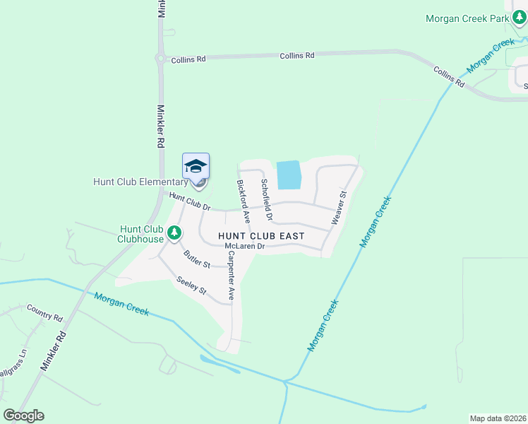 map of restaurants, bars, coffee shops, grocery stores, and more near 4329 Schofield Drive in Oswego