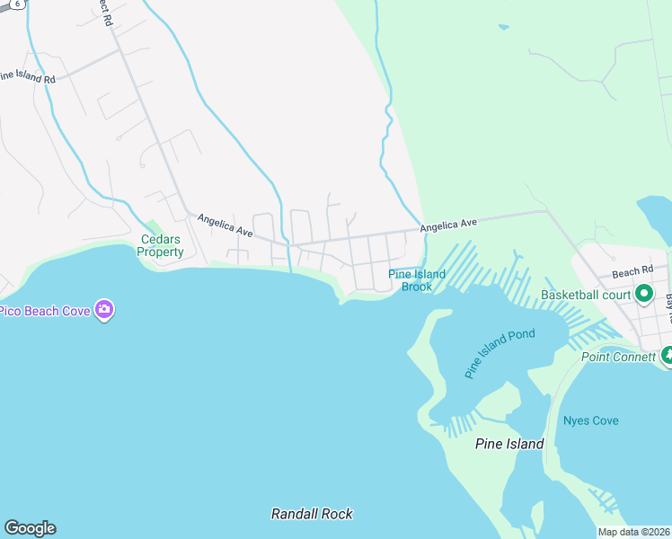 map of restaurants, bars, coffee shops, grocery stores, and more near 18 Silver Shell Avenue in Mattapoisett