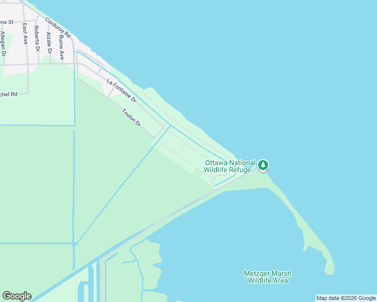 map of restaurants, bars, coffee shops, grocery stores, and more near 12604 Lafontaine Drive in Curtice