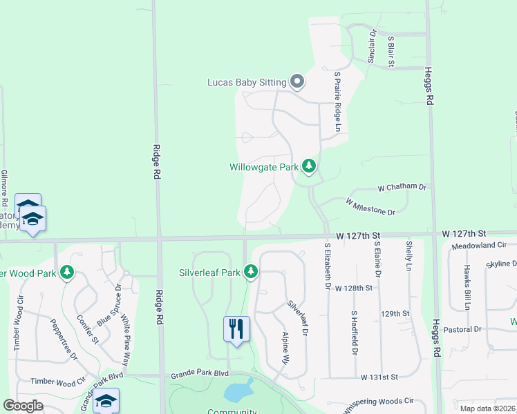 map of restaurants, bars, coffee shops, grocery stores, and more near 279 West 127th Street in Plainfield