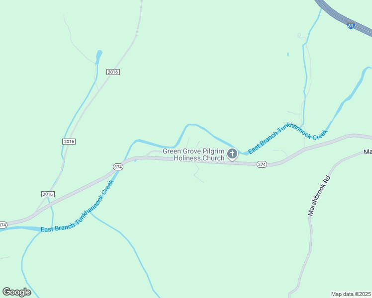 map of restaurants, bars, coffee shops, grocery stores, and more near Weida Court in Susquehanna County
