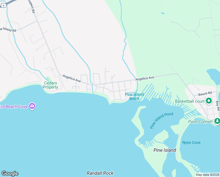 map of restaurants, bars, coffee shops, grocery stores, and more near 18 Silver Shell Avenue in Mattapoisett