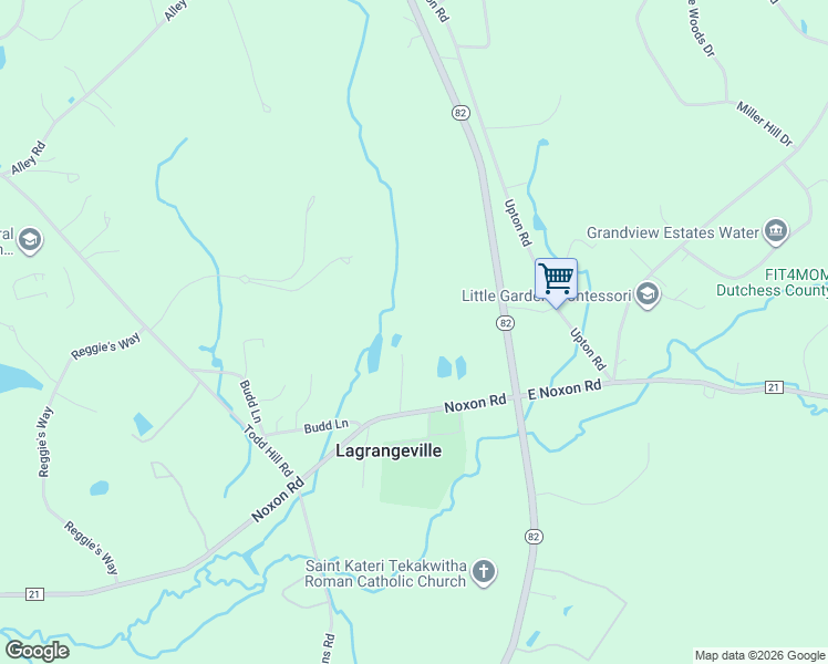 map of restaurants, bars, coffee shops, grocery stores, and more near 12 Wright Road in Lagrangeville