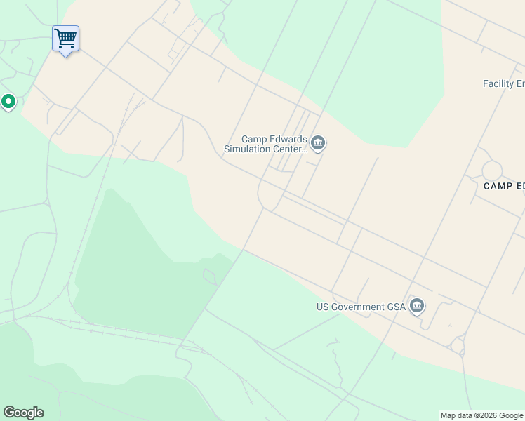 map of restaurants, bars, coffee shops, grocery stores, and more near in Bourne