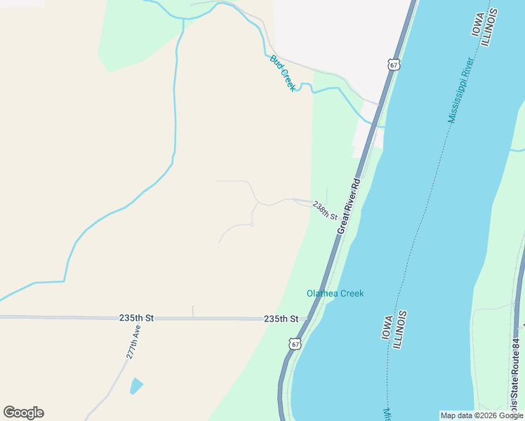 map of restaurants, bars, coffee shops, grocery stores, and more near 27070-27095 238th Street in Le Claire