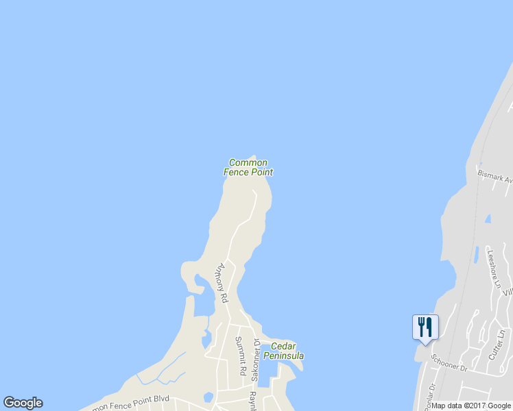 map of restaurants, bars, coffee shops, grocery stores, and more near 1333 Anthony Road in Portsmouth