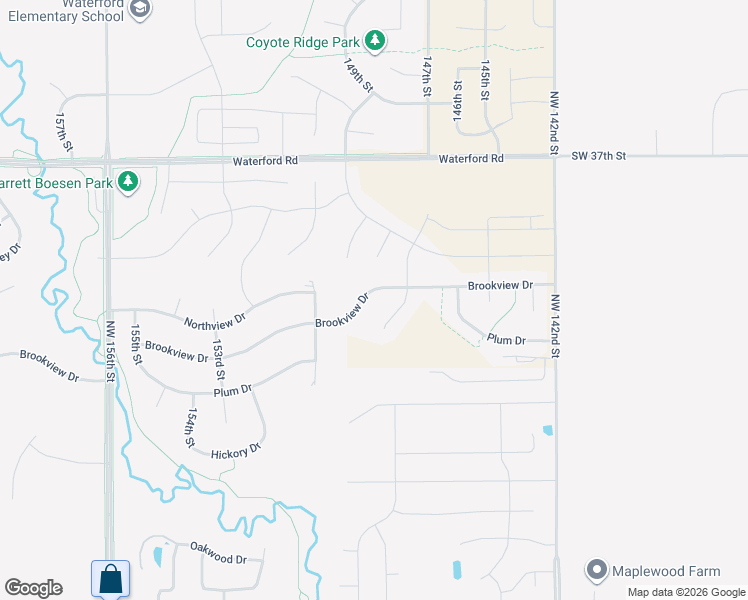 map of restaurants, bars, coffee shops, grocery stores, and more near 4810 147th Street in Urbandale