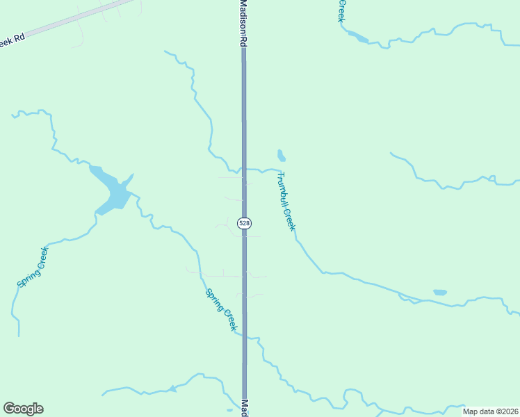 map of restaurants, bars, coffee shops, grocery stores, and more near 8043 Ohio 528 in Thompson