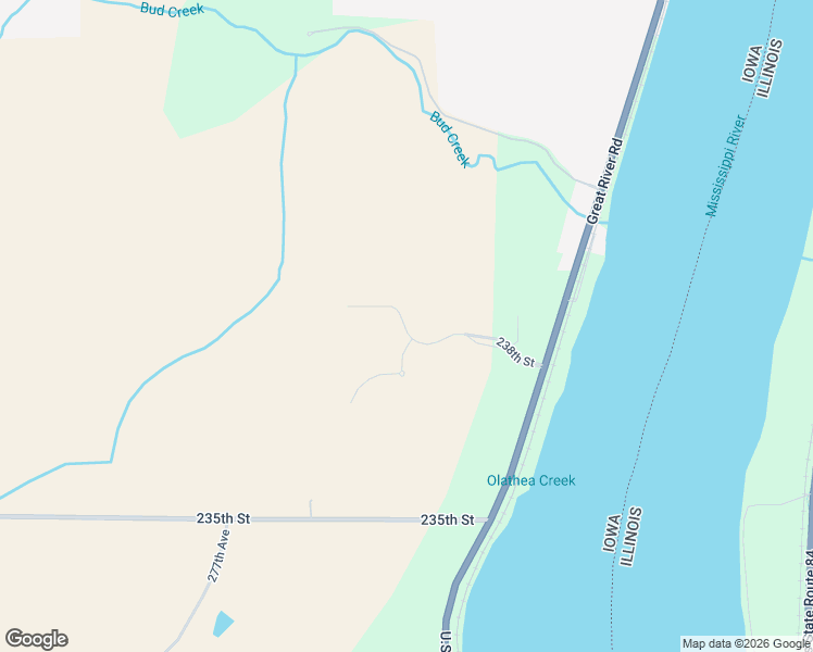 map of restaurants, bars, coffee shops, grocery stores, and more near 27070-27095 238th Street in Le Claire