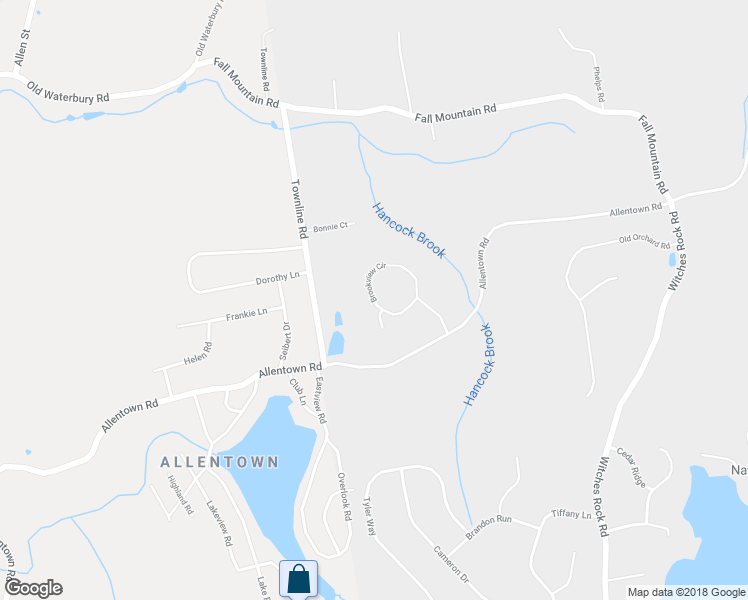 map of restaurants, bars, coffee shops, grocery stores, and more near Brookview Circle in Bristol