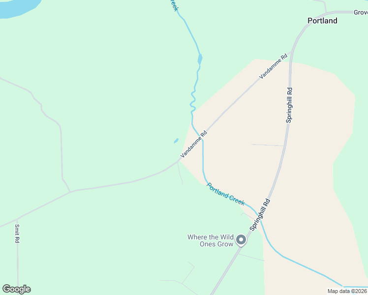 map of restaurants, bars, coffee shops, grocery stores, and more near 13240 Vandamme Road in Prophetstown