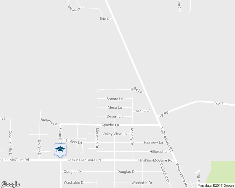 map of restaurants, bars, coffee shops, grocery stores, and more near 280 Sonata Lane in Rock Springs