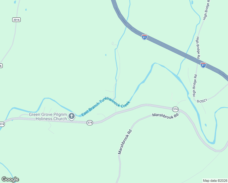 map of restaurants, bars, coffee shops, grocery stores, and more near 358 Barney Hollow Road in Nicholson