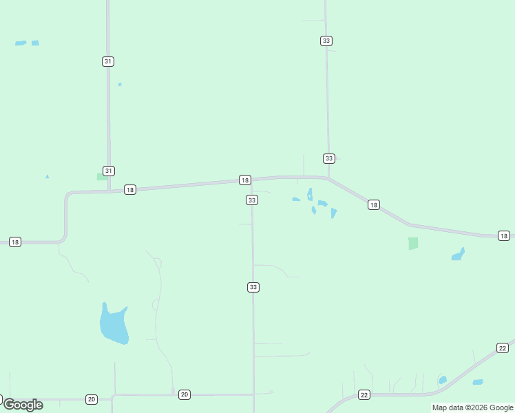 map of restaurants, bars, coffee shops, grocery stores, and more near 57905 County Road 33 in Middlebury