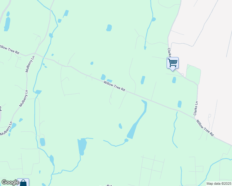 map of restaurants, bars, coffee shops, grocery stores, and more near 265 Willow Tree Road in Milton
