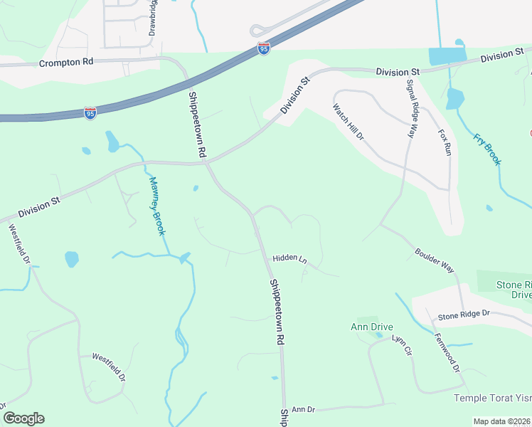 map of restaurants, bars, coffee shops, grocery stores, and more near 5 Beech Crest Road in East Greenwich