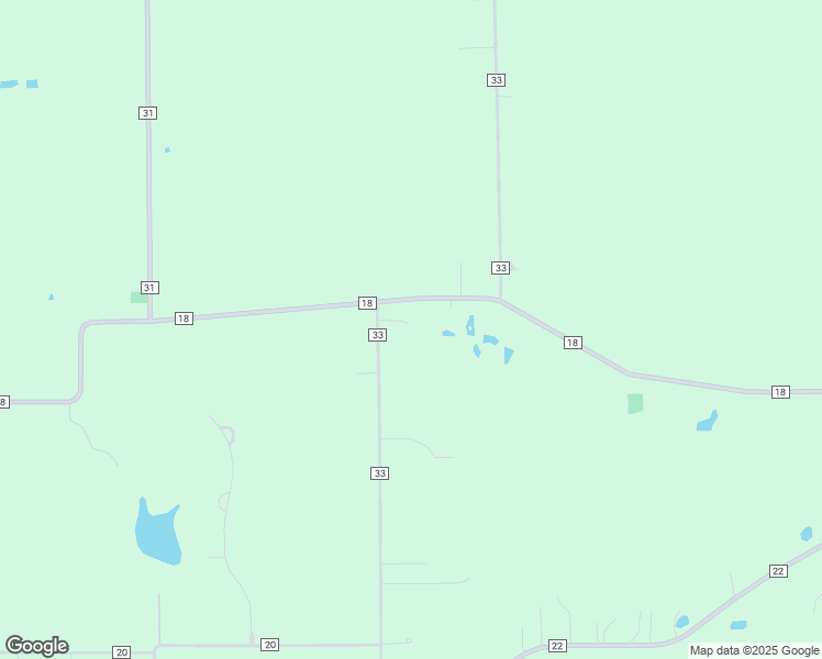 map of restaurants, bars, coffee shops, grocery stores, and more near 57840 County Road 33 in Middlebury