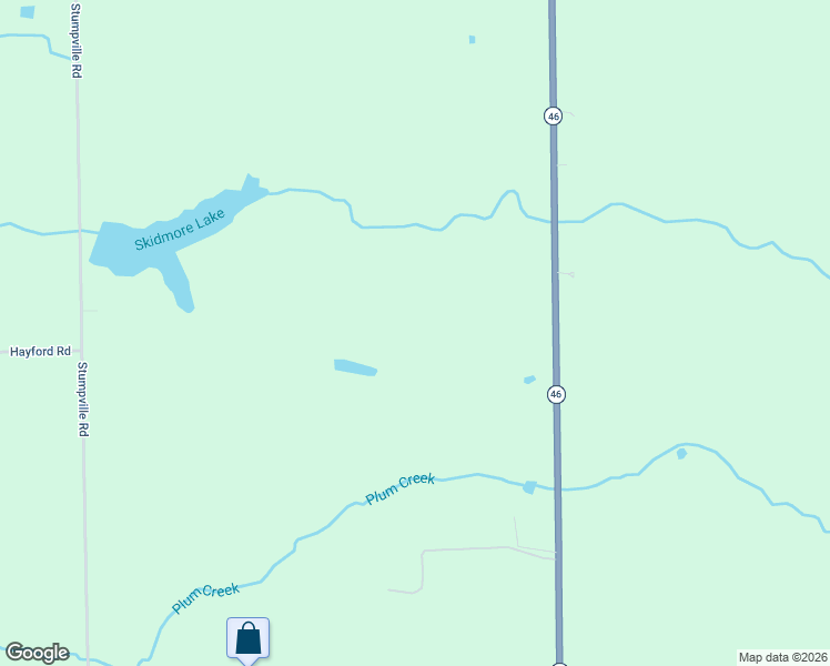 map of restaurants, bars, coffee shops, grocery stores, and more near 3491 Ohio 46 in Jefferson