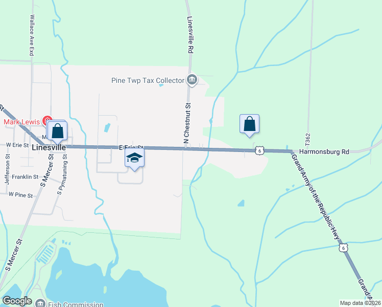 map of restaurants, bars, coffee shops, grocery stores, and more near in 