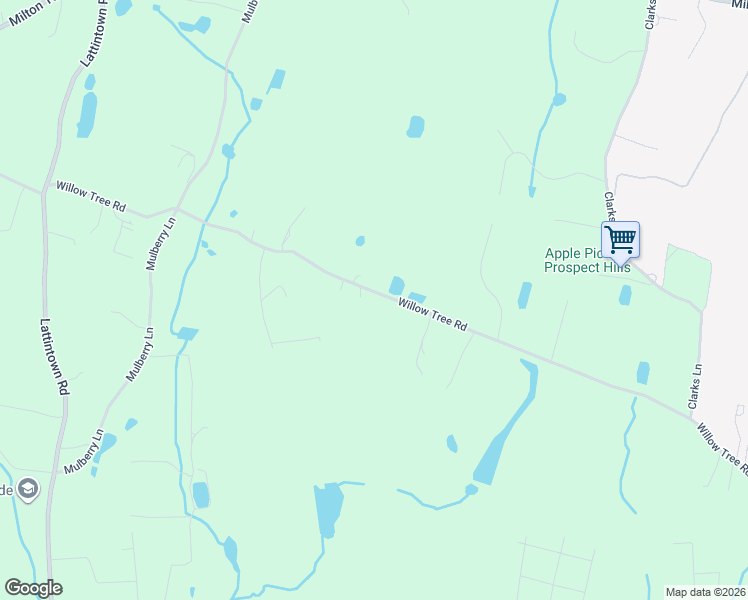 map of restaurants, bars, coffee shops, grocery stores, and more near 330 Willow Tree Road in Milton