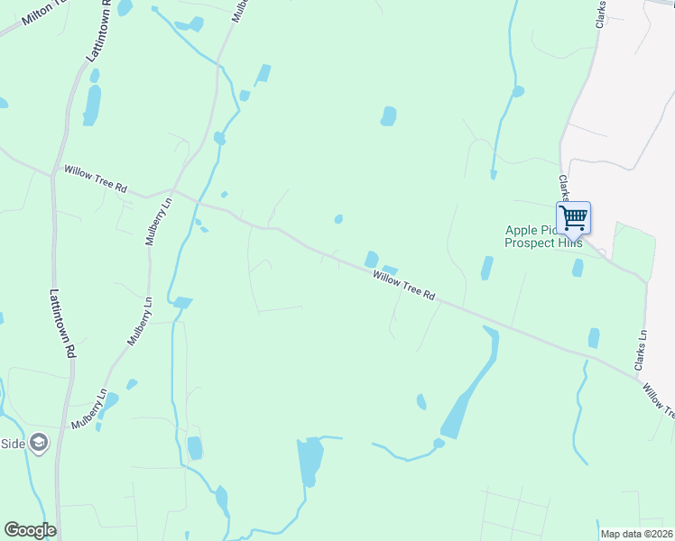 map of restaurants, bars, coffee shops, grocery stores, and more near 297 Willow Tree Road in Milton