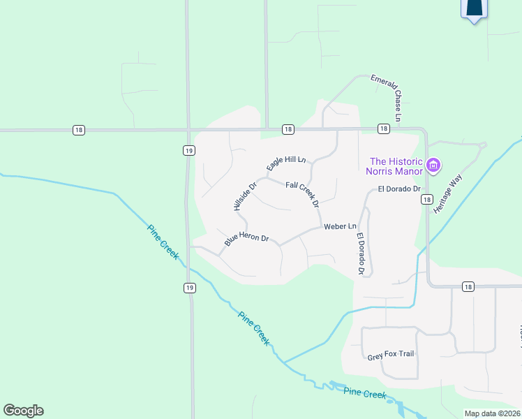 map of restaurants, bars, coffee shops, grocery stores, and more near 20263 Deer Path Court in Goshen