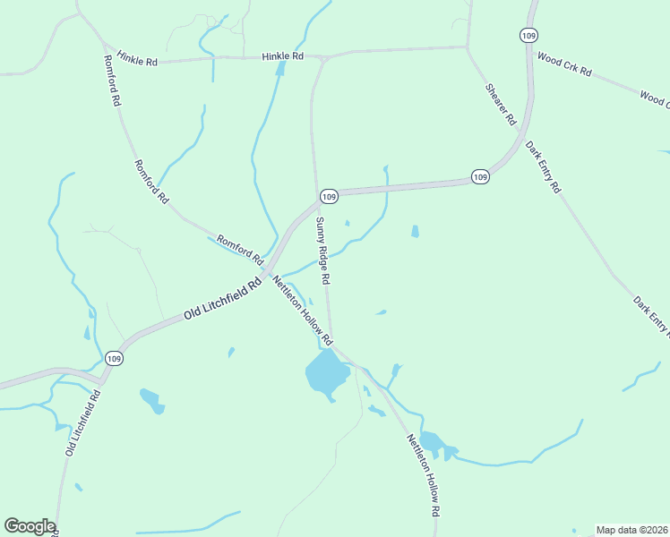 map of restaurants, bars, coffee shops, grocery stores, and more near 22 Sunny Ridge Road in Washington