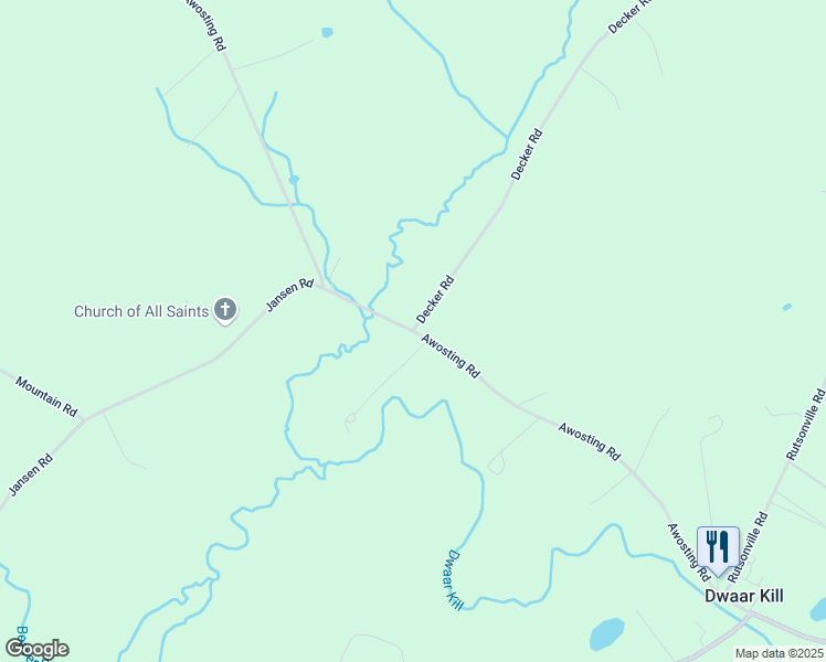 map of restaurants, bars, coffee shops, grocery stores, and more near in Ulster County