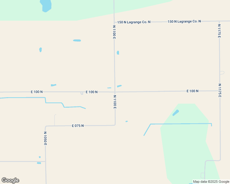 map of restaurants, bars, coffee shops, grocery stores, and more near 11000 East 100 North in LaGrange