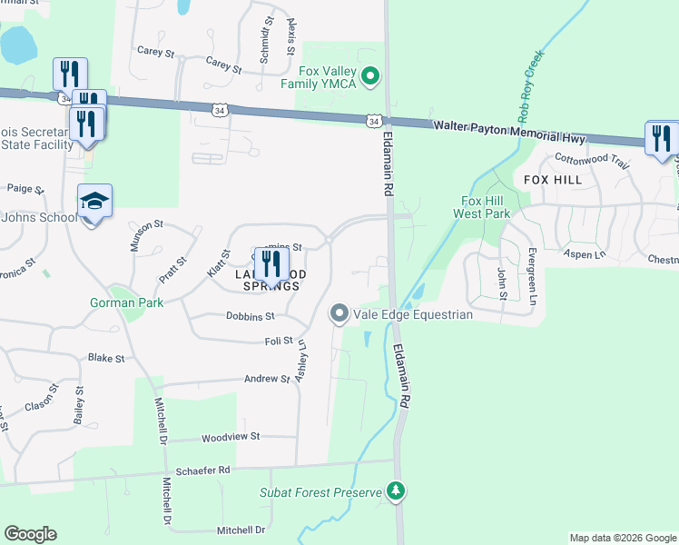 map of restaurants, bars, coffee shops, grocery stores, and more near 503 Foli Street in Plano