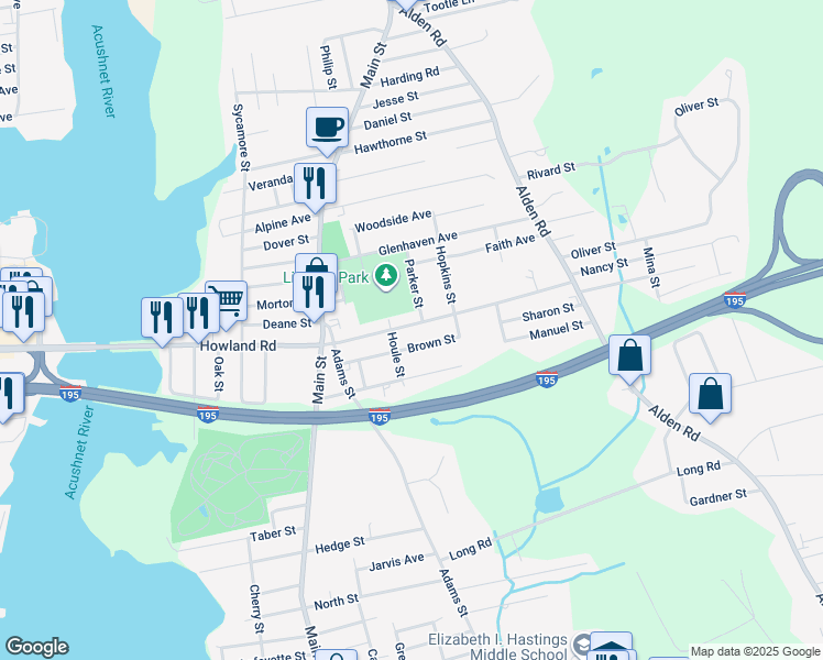 101 Howland Road, Fairhaven MA Walk Score