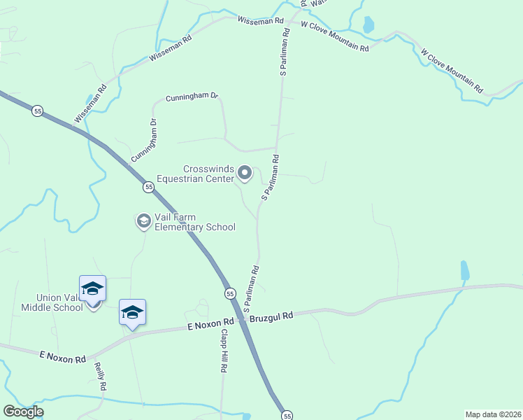 map of restaurants, bars, coffee shops, grocery stores, and more near 68 S Parliman Rd in Lagrangeville