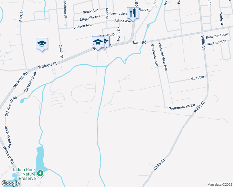map of restaurants, bars, coffee shops, grocery stores, and more near 181 Sherbrook Street in Bristol