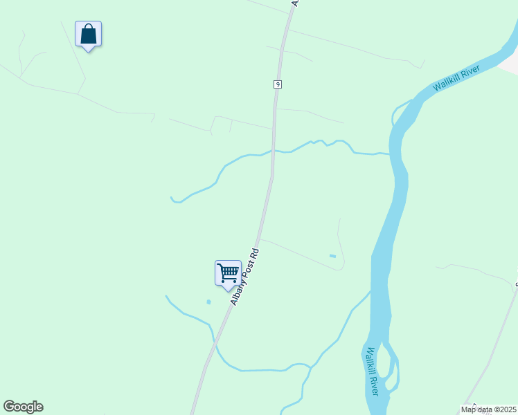 map of restaurants, bars, coffee shops, grocery stores, and more near 1248 Albany Post Road in Gardiner