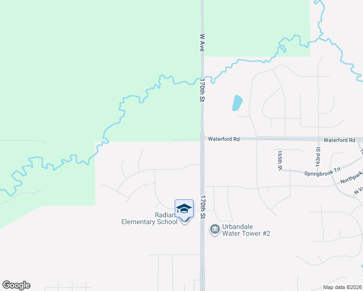 map of restaurants, bars, coffee shops, grocery stores, and more near 5398 170th Street in Urbandale