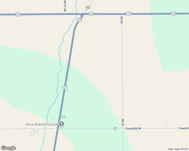map of restaurants, bars, coffee shops, grocery stores, and more near 16330 North Liberty Street in Alvordton