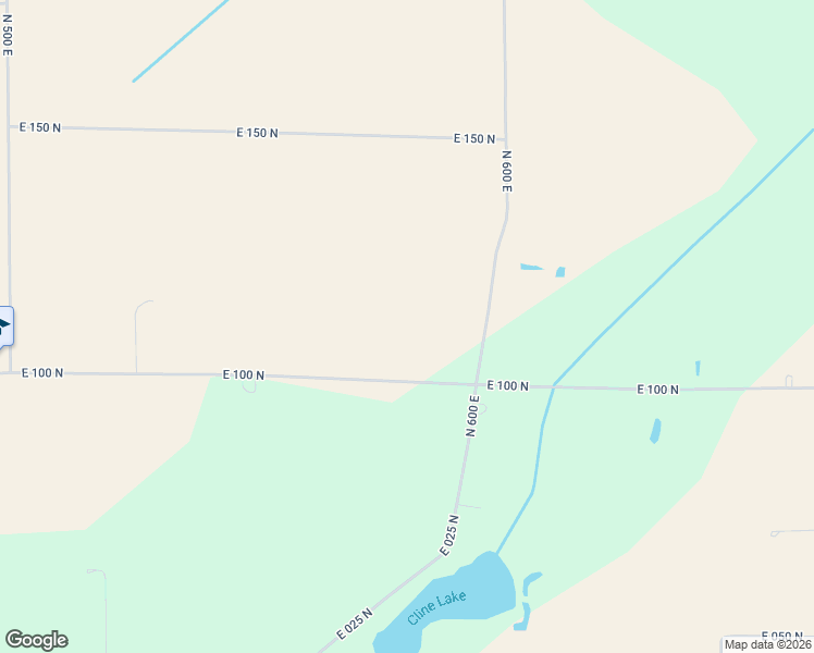 map of restaurants, bars, coffee shops, grocery stores, and more near 5825 East 100 North in LaGrange