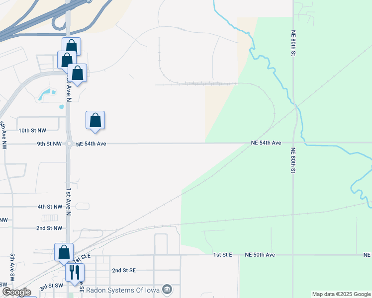 map of restaurants, bars, coffee shops, grocery stores, and more near 834 9th Street Northeast in Altoona